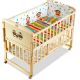 Solid wood baby bed ba...