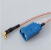 RF Cable MMCX Male Plug Right Angle Connector Switch FAKRA Connector RG316 Coaxial 15CM 6" Adapter cable