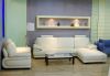 leather sofa