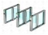 security glass turnsti...