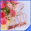 rose gold wire binder ...