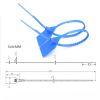 20 years manufacturing experience pull tight security wire plastic seals, container seal, bag seal