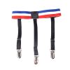 Factory Hot sale fashion suspenders garters shirt garters mens shirt stays