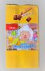 Chocolate snack bar packaging centre-seal side gusset pouch Product Number