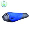 RUNSEN Lengthened Mummy Sleeping Bag Ultralight White Goose Down Box Baffles Winter Outdoor Camping Hiking sleeping bags