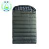 RUNSEN 2-3 Person Sleeping Bag Outdoor Cotton Sleeping Bag Family Camping Sleeping Bag