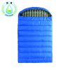 RUNSEN 2-3 Person Sleeping Bag Outdoor Cotton Sleeping Bag Family Camping Sleeping Bag