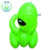 RUNSEN Inflatable Green Alien Model Toys Child Inflated Toys  Halloween/Birthday Party Supplies Kids Science Teach inflatable Toys