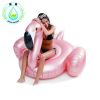 RUNSEN Inflatable Flamingo Pool Float Toys Swimming Large Floating Island Party boia piscina Beach Circle For Swimming infaltable toys