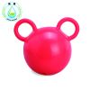 RUNSEN Fisher bell bell ball ball baby infant hand handle Lara ears ball toy ball 4 inch inflatable inflatable toy ball rattle Lara Fisher