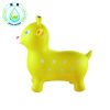 RUNSEN Net Children's Inflatable Toys Jumping Deer Thicken Enlarging Green Jumping Horse Inflatable Horse Deer Yellow Sports Toy Baby Toy Horse