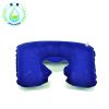 RUNSEN  U-shape neck pillow travel rest outdoor portable folding air inflatable pillow airplane travel  Air Inflatable pillow