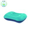  RUNSEN Inflatable Outdoor Camping Pillow Ultralight Travel Pillow with Pocket inflatable pillow