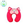 RUNSEN Cute Cartoon Memory Foam Neck Pillow Embroidered U Shaped Creative Travel Neck Soft Pillow Hot Sale Fashion For Kids Body Pillow