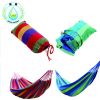  RUNSEN Portable Camping Garden Beach Travel Hammock Outdoor Ultralight Colorful Cotton Polyester Swing Bed Hammock