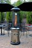 Retractable design gun metal camping gas patio heater