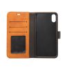 Good quality colorful flip style PU leather wallet folio case for iPhone X 