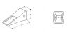 Caterpillar parts 1U3302 bucket teeth 