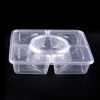 Disposable transparent  multi-grid  box lid thin wall plastic mould