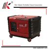 High quality small portable 5000watt silent diesel generator