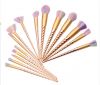 Unicorn makeup brush set 15 pcs professional factory creative fashion makeup brush set fenty beauty