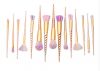 Unicorn makeup brush set 15 pcs professional factory creative fashion makeup brush set fenty beauty