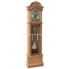 antique wooden pendulum grandfather clock