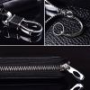 Leather Men &amp; Women Car Key Bag Wallet Multi Function Key Case Car Key Holder in Key Chains