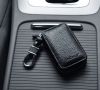 Leather Men &amp; Women Car Key Bag Wallet Multi Function Key Case Car Key Holder in Key Chains