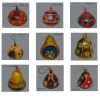 Christmas tree pendants handmade gourd