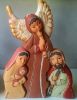 Births and Christmas decorations handmade in clay