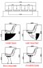 audience plastic seats HDPE stadium chairs football stadium seat