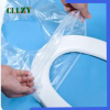 PVA water soluble film for flushable half-fold toilet seat cover