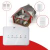 MMS/SMS /Email/SIM card function 3G CDMA carmera alarm system with 88 wireless zones and 4 wire zones