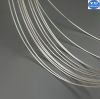 Silver alloy wire for rivet contacts