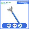 Disposable medical metal clip rotatable hemoclip for endoscopy