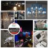 SiewindOS Solar Led Light Panel, Energy Spiral, Lotus Lamp, Desk Table Light