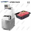 Semi-auto tray sealing machine for ready meal, fast food, fruit