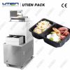 Semi-auto tray sealing machine for ready meal, fast food, fruit