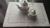 Handcut linen napkin w...