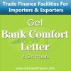 Avail Bank Comfort Letter for Importers and Exporters