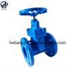 BS DIN standard Grey Cast Iron Non Rising Stem DN100 QT450 PN16 PN10 brass nut Gate Valve