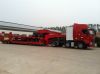 2 3 4 Axles lines 30 40 50 T Tons CIMC Lowboy Lowbed Low Bed Trailer Q345 material