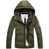 Men's Down Jackets Winter Warm Outerwear M-3XL Size Brand Clothing Cheap Wholesale