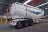 3 axle 45cbm bulk cement tanker semi trailer dry powder tank truck trailer