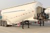 3 axle 45cbm bulk cement tanker semi trailer dry powder tank truck trailer