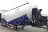 3 axle 45cbm bulk cement tanker semi trailer dry powder tank truck trailer