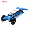 Factory price kids 4 wheel scooter folding scooter with blue tooth and LED lights