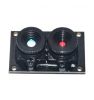 High quality dual lens camera module with double camera