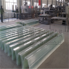 glazed frp Corrugated Roofing Sheets used for roof construction